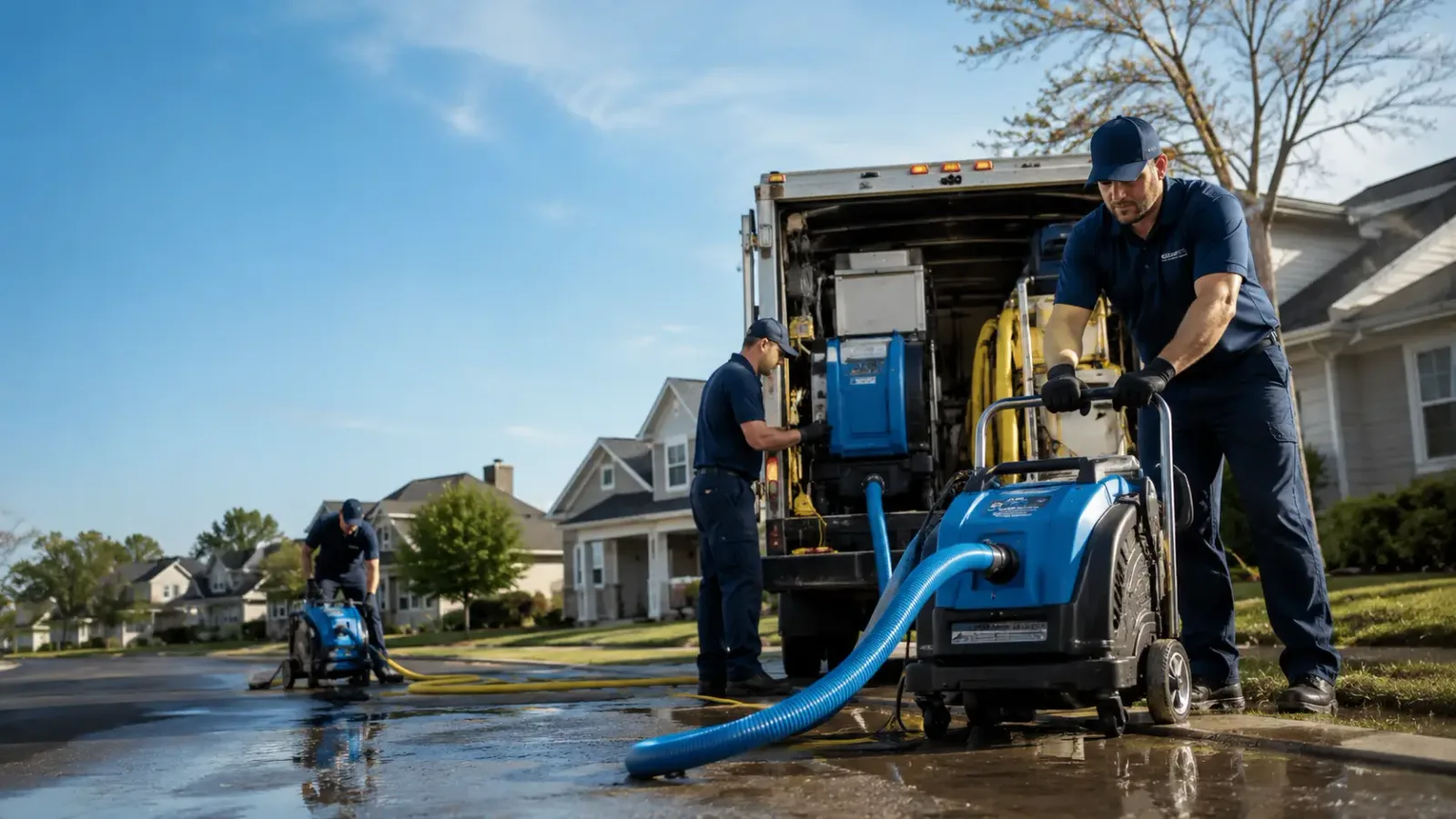 Flood Damage Cleanup in Klamath River, CA